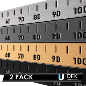 Fish Measure 2 Pack - Quality U-DEK with 3M Adhesive