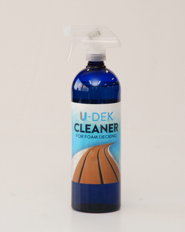 U-Dek Cleaner spray bottle to care for your EVA Foam decking