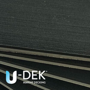 U-DEK black on winter grey dual layer EVA foam 10 sheet pack unroutered