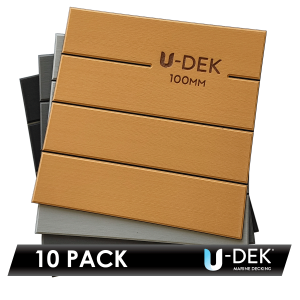 U-DEK™ Dual Layer 6mm Routered 100mm boards 10 Sheet Pack