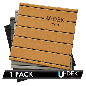U-DEK™ Dual Layer 6mm Routered 70mm boards 1 Sheet Pack