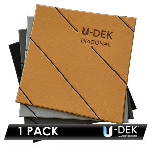 U-DEK™ Dual Layer 6mm Routered Diagonal Pattern 1 Sheet Pack
