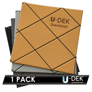 U-DEK™ Dual Layer 6mm Routered Diamond Pattern 1 Sheet Pack